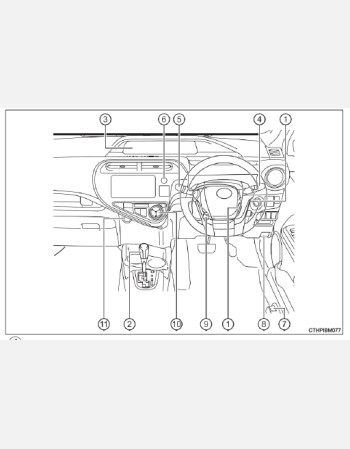 toyota aqua hybrid 2018-2019 owners manual in english